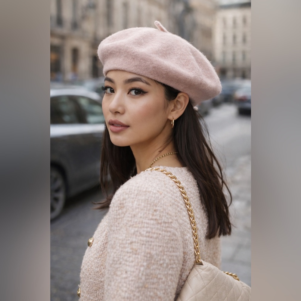 Mango Dusty Rose Beret